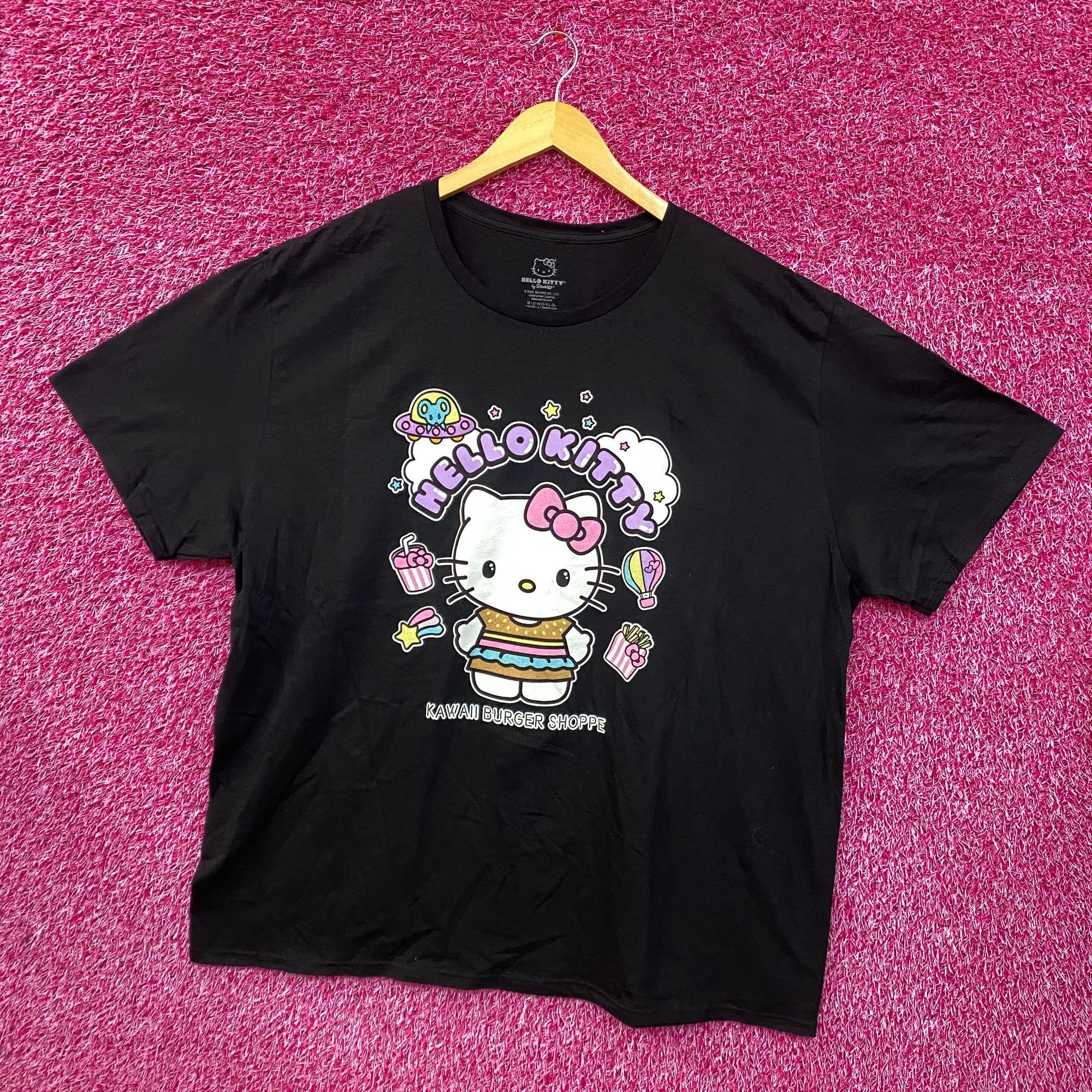Other Sanrio Hello Kitty Kawaii Burger Shoppe T-Shirt 3XL Size US XXL / EU 58 / 5 - 3 Thumbnail