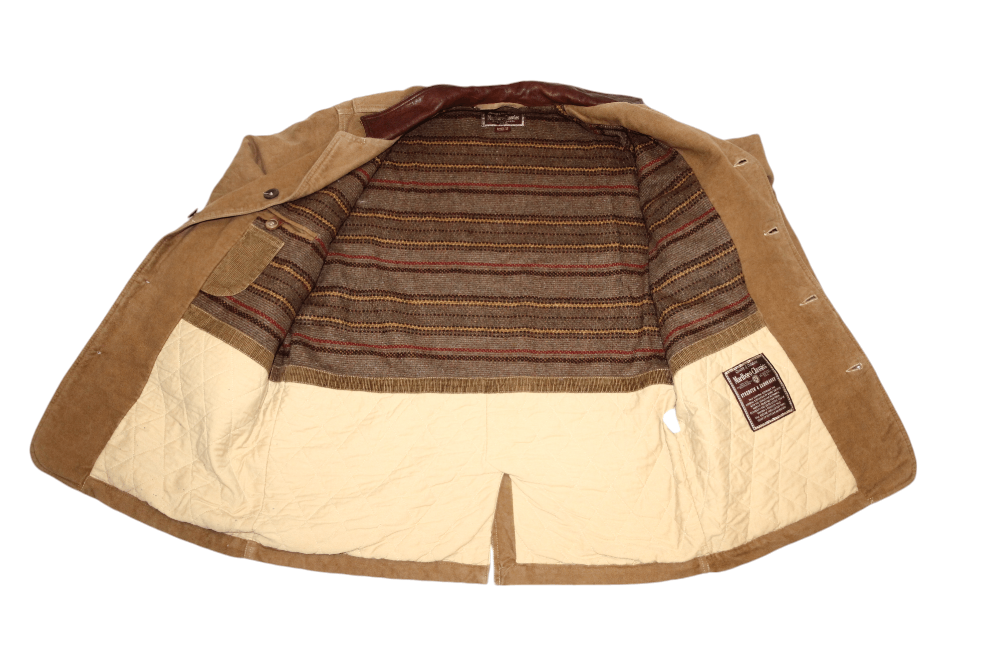 Marlboro Classics Marlboro Classics Navajo Style Lining Moleskine Field Coat Size US L / EU 52-54 / 3 - 6 Thumbnail