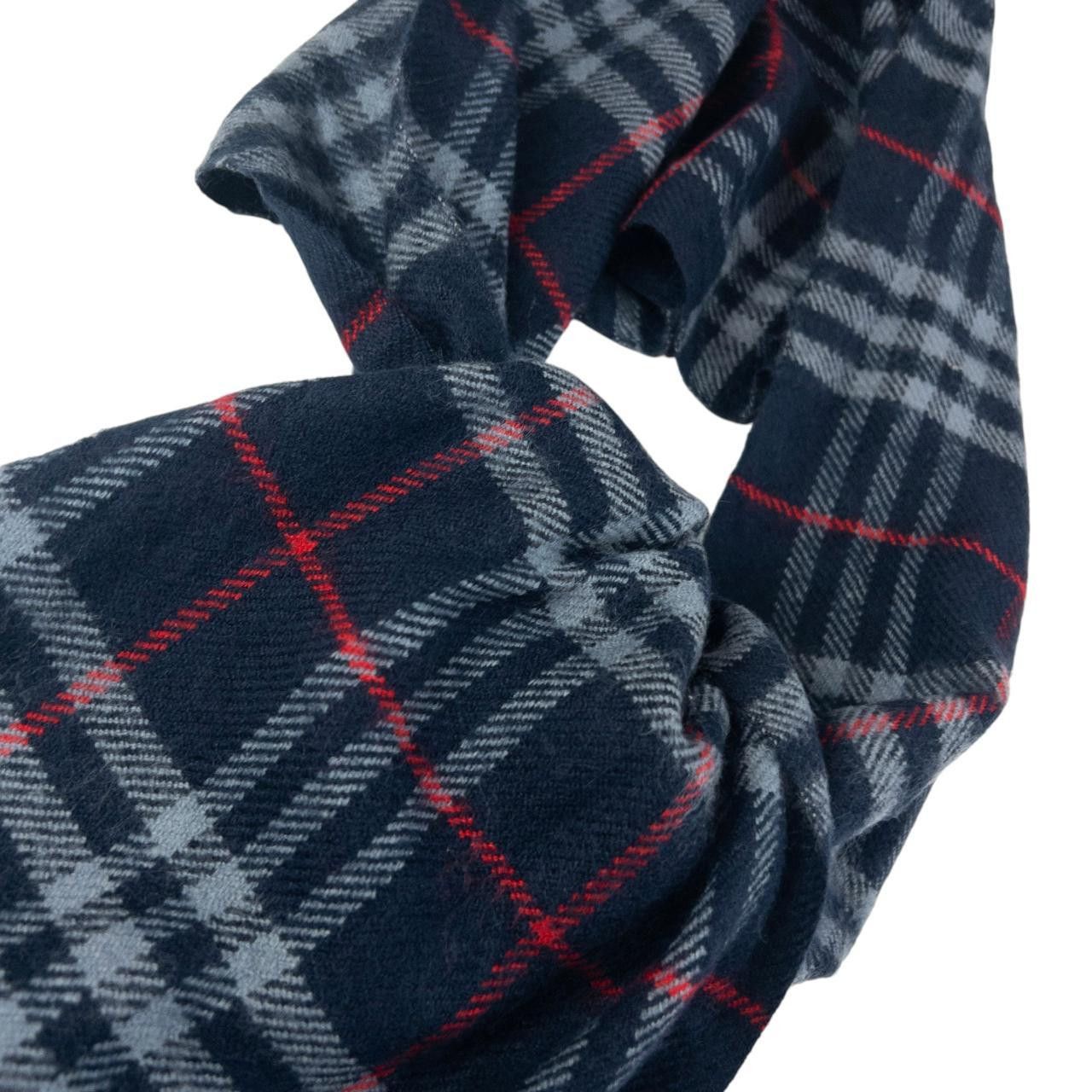 Burberry Vintage Burberry Nova Check Lambswool Tassel Scarf Size ONE SIZE - 6 Thumbnail