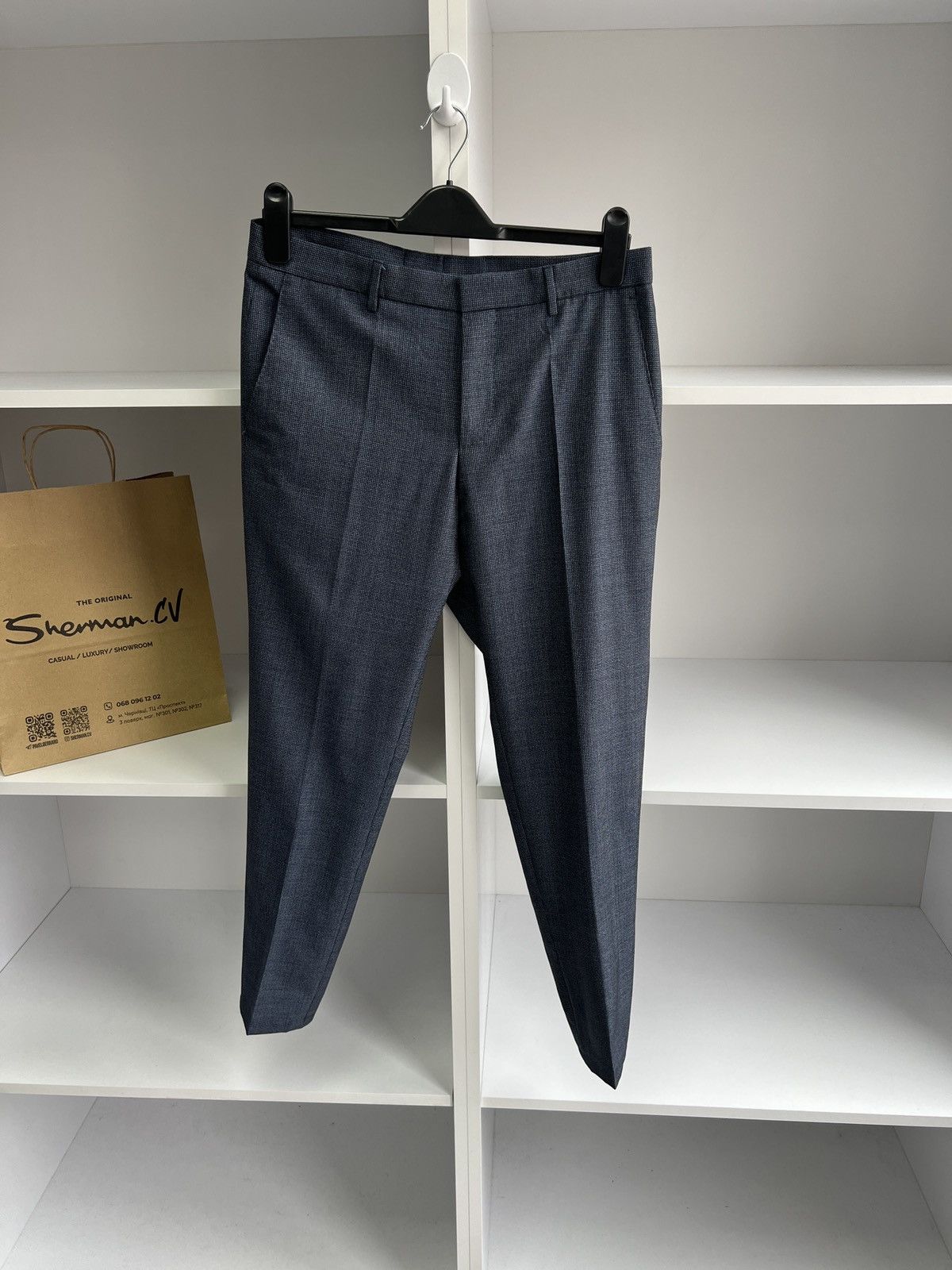 Designer × Hugo Boss × Vintage Vintage Hugo Boss Luxury Old Money Style Suit Size 48S - 14 Thumbnail