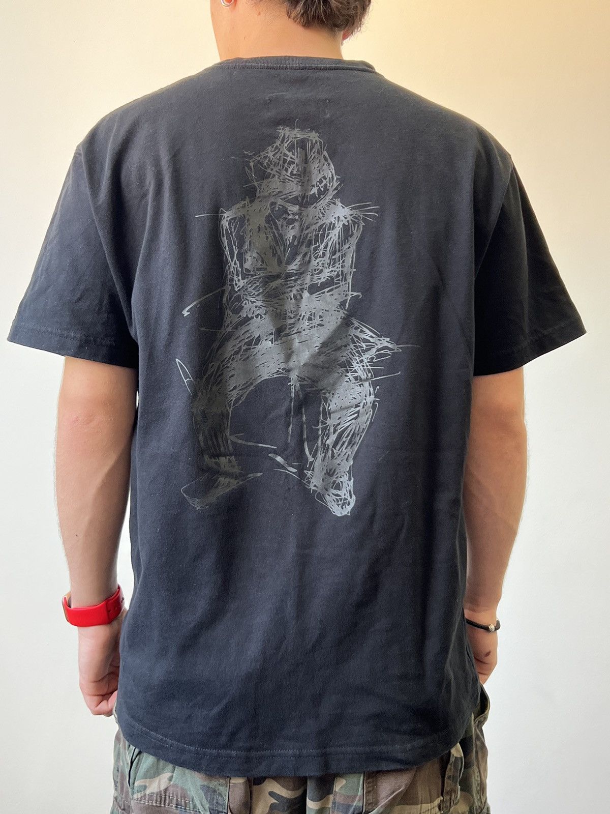 Japanese Brand × New Era × Yohji Yamamoto Yohji Yamamoto x New Era Yohji logo tee Size US M / EU 48-50 / 2 - 2 Thumbnail