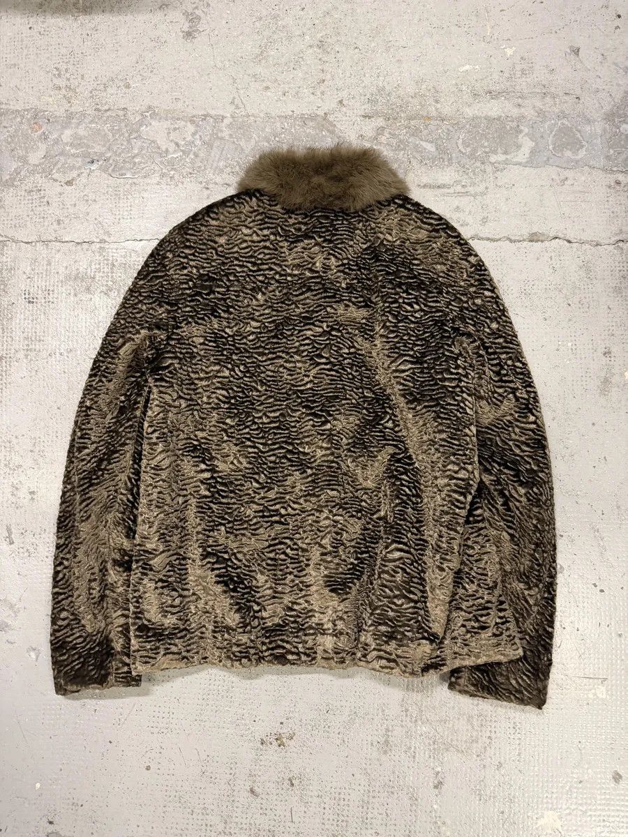 Emporio Armani AW2012 Emporio Armani Beige Fur Collar Jacket Size S / US 4 / IT 40 - 2 Thumbnail