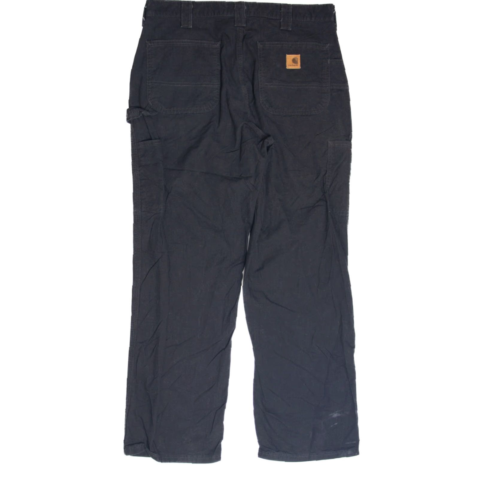 Carhartt VINTAGE Carhartt Workwear Pants 473 Black Cotton 2000s Mens Boys? Size US 35 - 2 Thumbnail