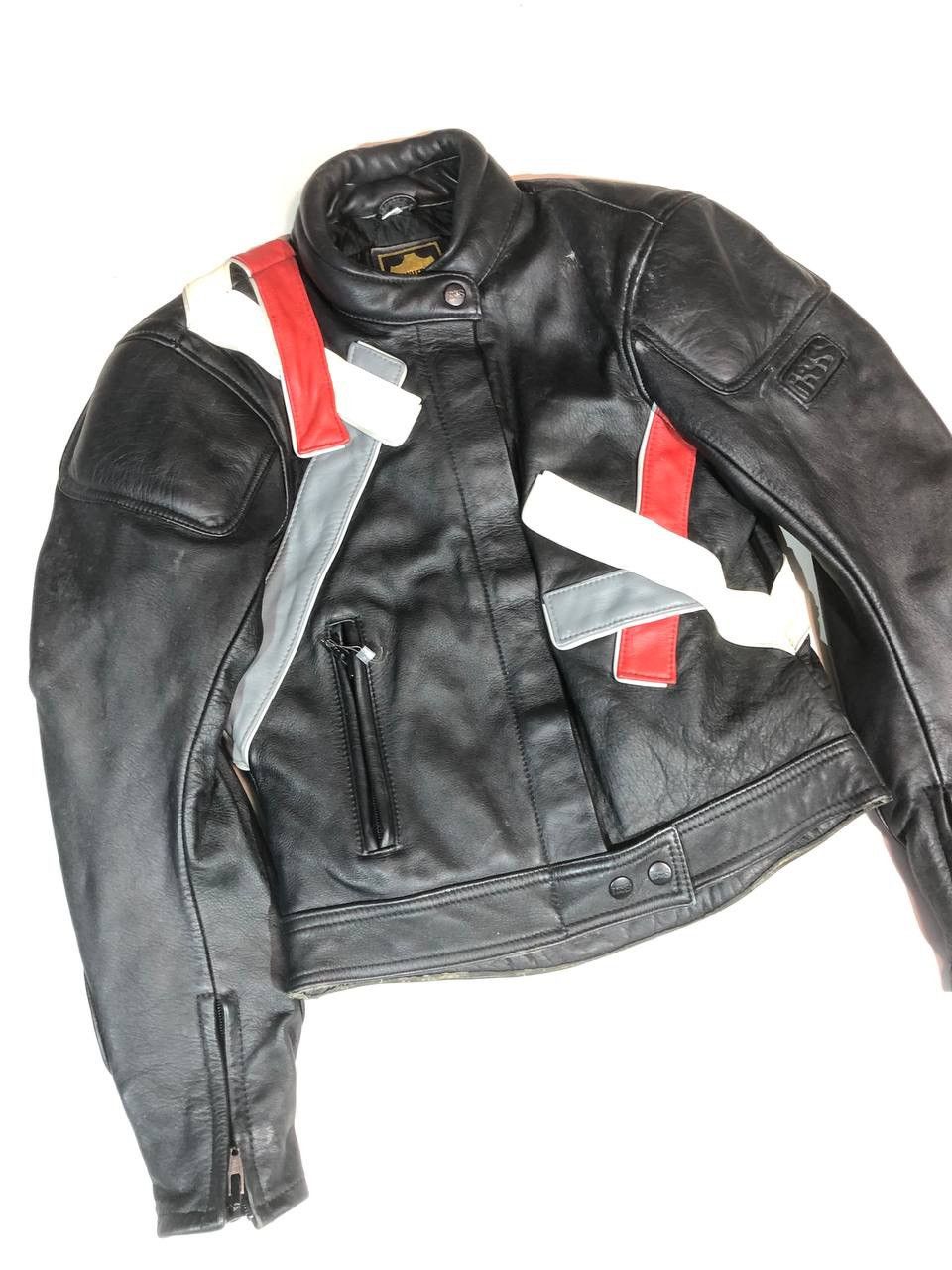 Genuine Leather IXS Avangarde Moto Racing Leather Jacket Vintage Size US S / EU 44-46 / 1 - 7 Thumbnail