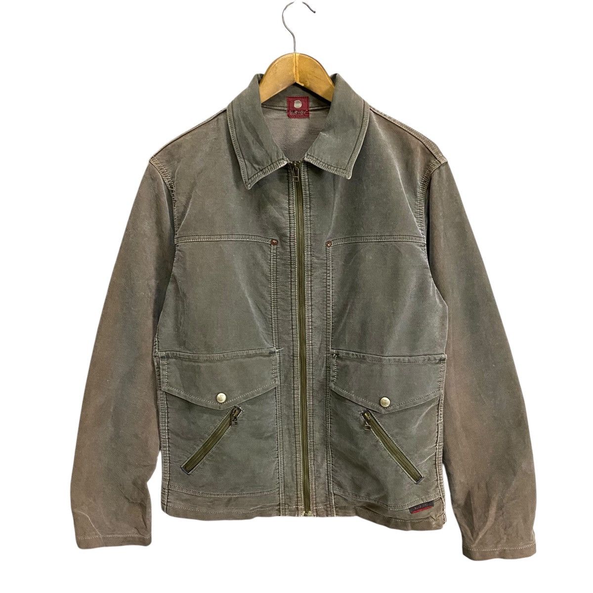 Japanese Brand × Vintage Blueway Union made patina jacket Size US L / EU 52-54 / 3 - 1 Thumbnail