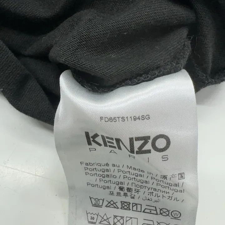 Kenzo Kenzo Black Graphic Print Short Sleeve T-Shirt -2507 Size US L / EU 52-54 / 3 - 6 Thumbnail