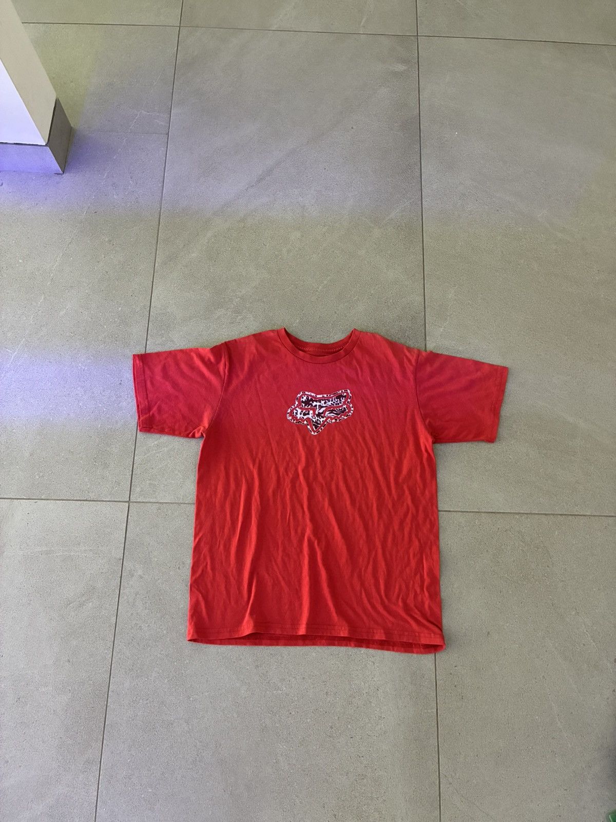Fox Racing Fox Racing Red Logo Tee Y2K Size YOUTH XL Moto Skate Size US XL / EU 56 / 4 - 2 Thumbnail