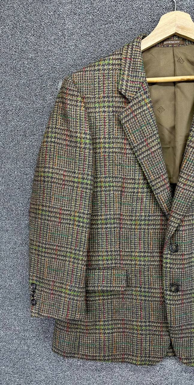 Givenchy Vintage Givenchy Luxury Wool Blazer Coat Jacket Size US M / EU 48-50 / 2 - 3 Thumbnail