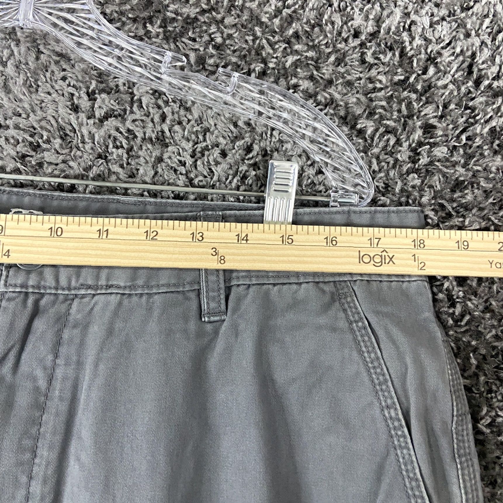 Nautica Nautica Chino Pants Men 36x29 Regular Gray Nautical Mens Size US 36 / EU 52 - 6 Thumbnail