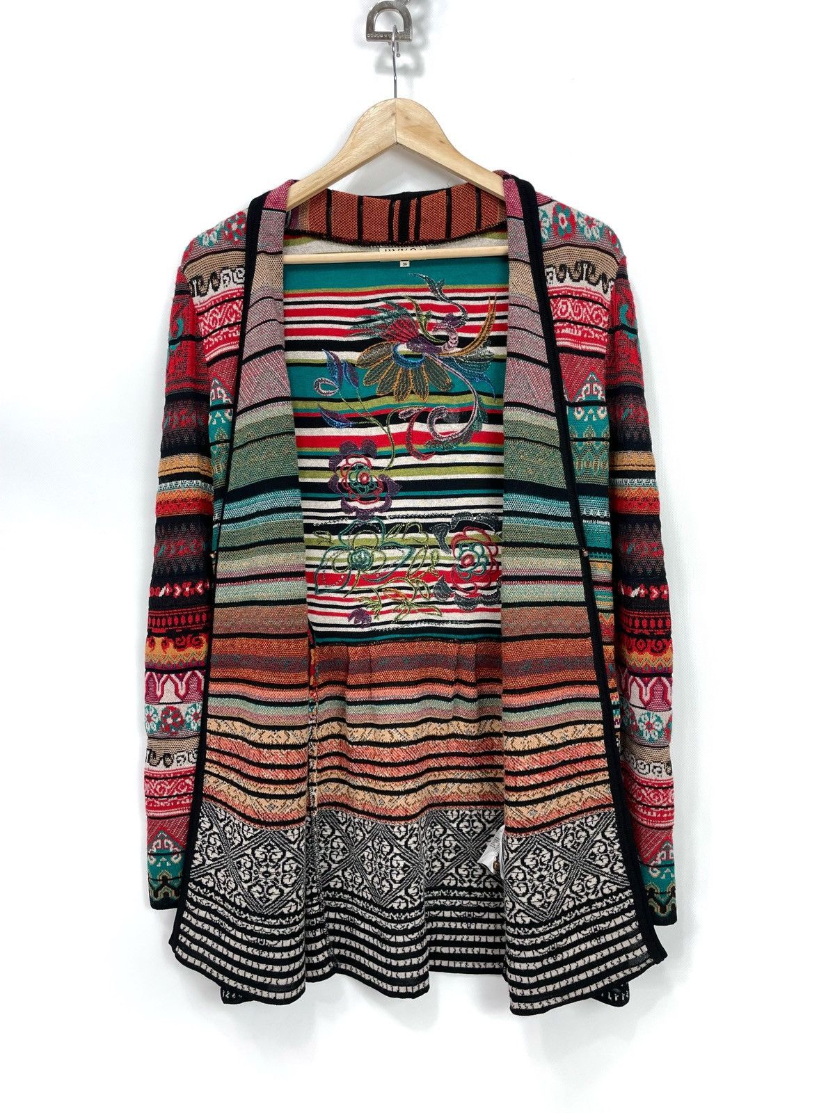 Other IVKO Woman Embroidered Back Cardigan – Size 36 Size S / US 4 / IT 40 - 2 Thumbnail