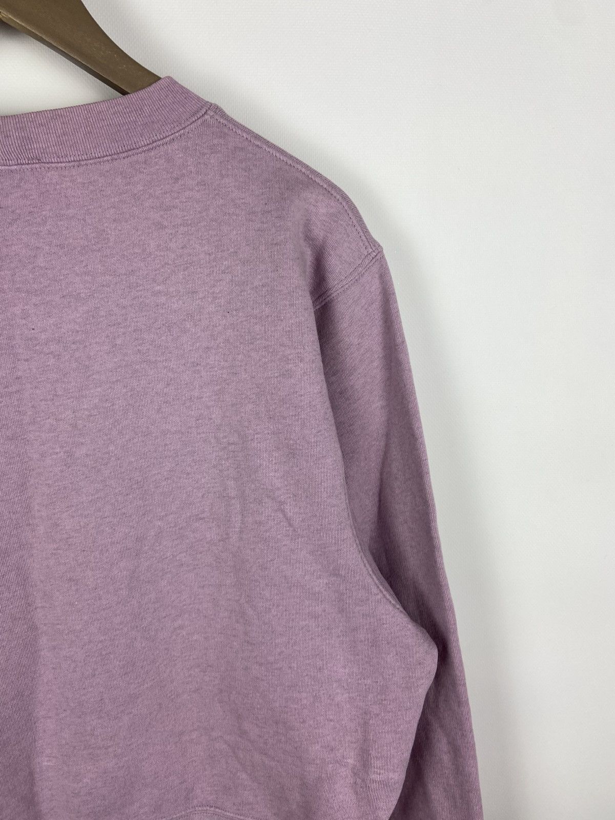 Designer × Sandro SANDRO Printed And Flocked College Sweatshirt Womens Purple Size XS / US 0-2 / IT 36-38 - 19 Thumbnail
