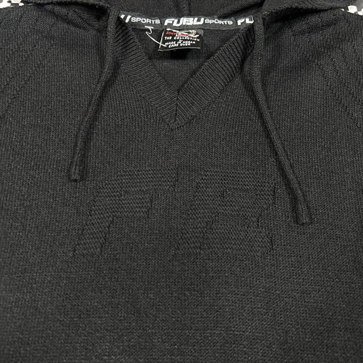 Fubu Vintage Y2K Fubu Hooded Midi Dress Retro Rap 90s Style Size L / US 10 / IT 46 - 10 Thumbnail