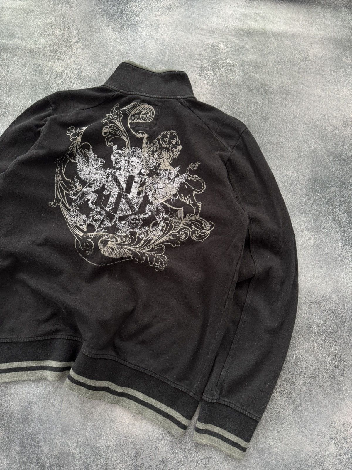 Guess Guess vintage y2k zip sweatshirt japanese brand avant garde Size US L / EU 52-54 / 3 - 8 Thumbnail