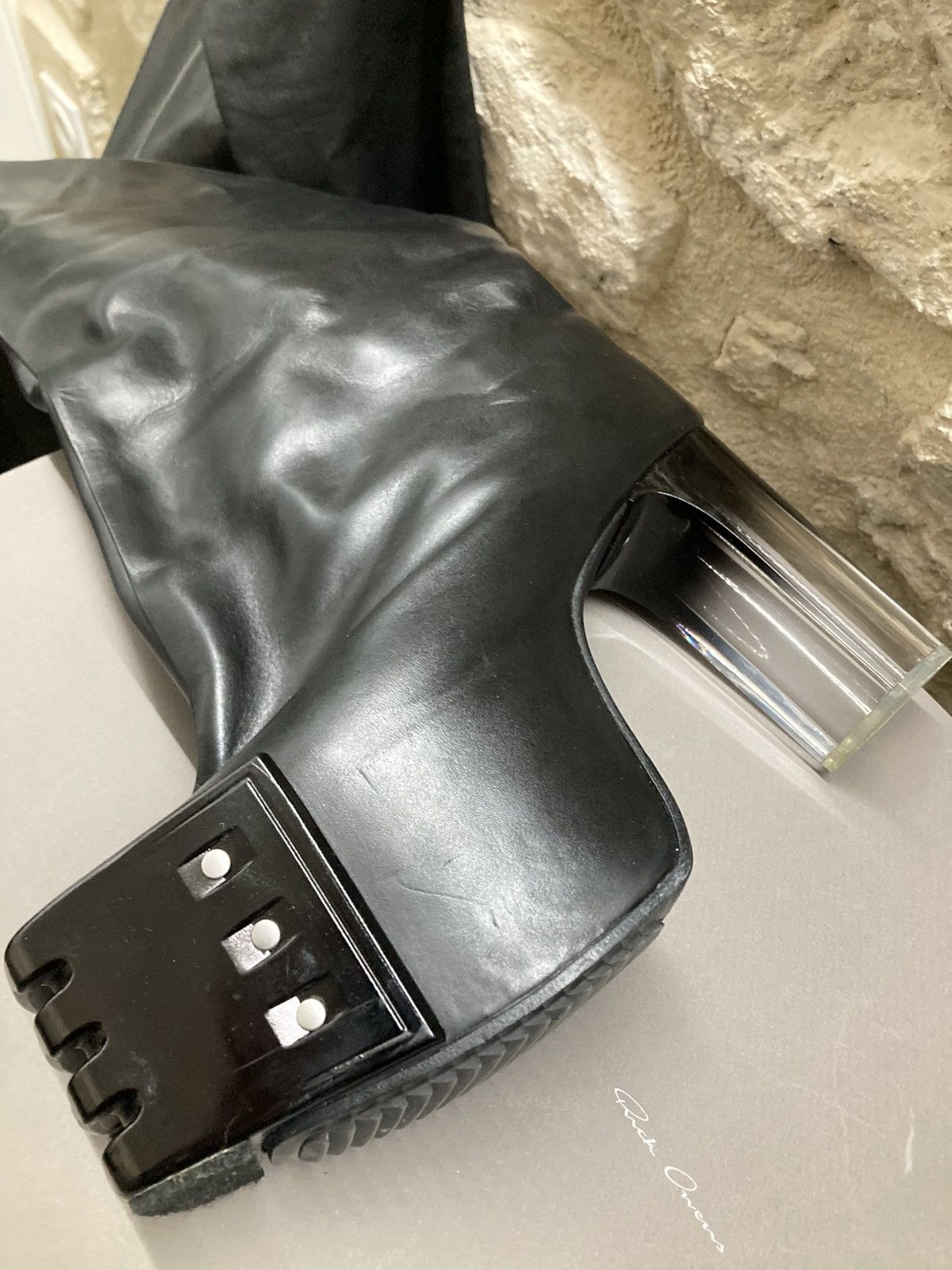 Rick Owens RICK OWENS Oblique Platforms Size US 9 / EU 42 - 6 Thumbnail