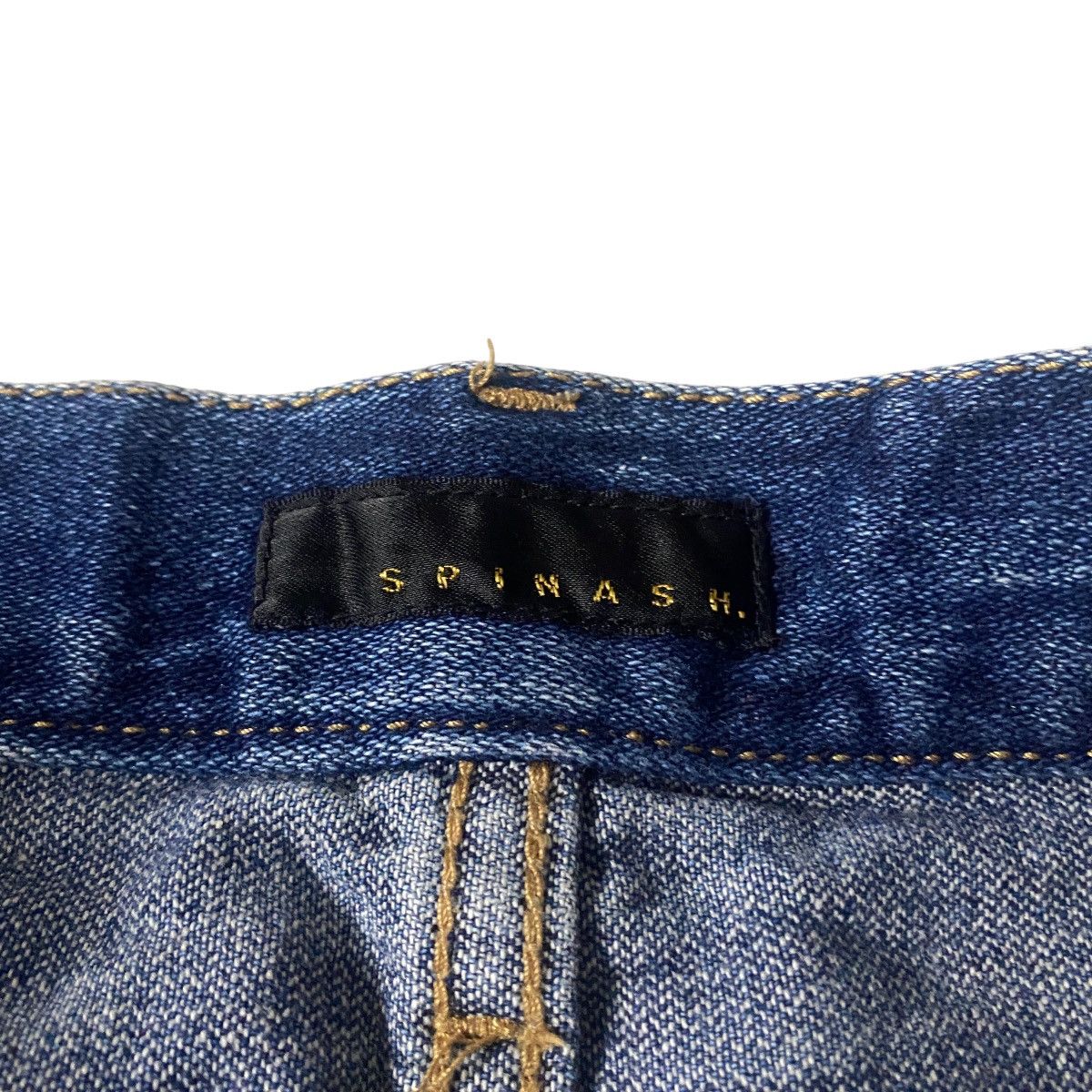 If Six Was Nine Spinash Distressed Washed Snake Chain Jeans Size US 29 - 10 Thumbnail