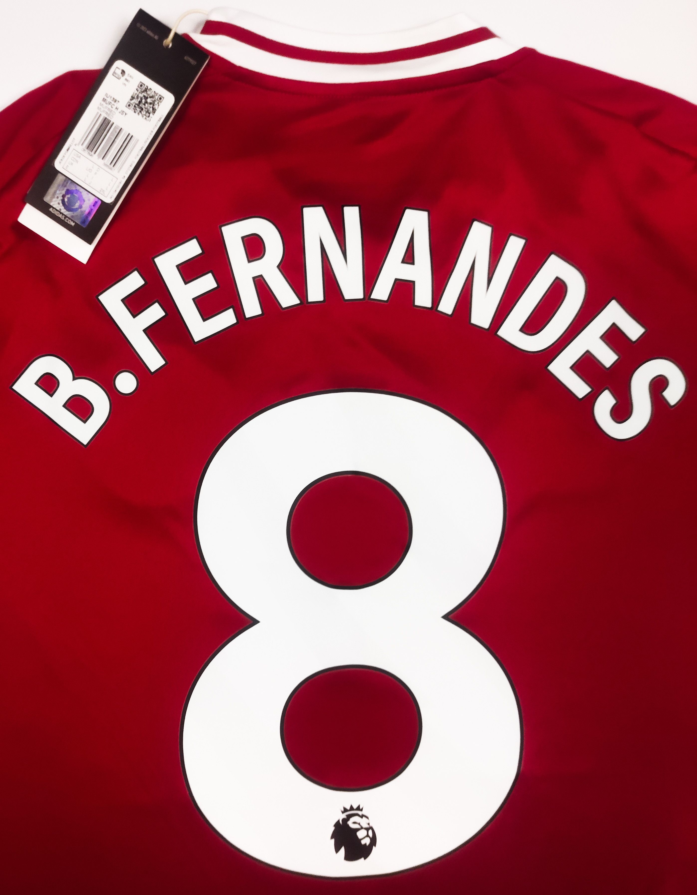 Adidas BNWT B. Fernandes #8 Manchester United 2024 2024 Adidas Home Size US L / EU 52-54 / 3 - 9 Thumbnail