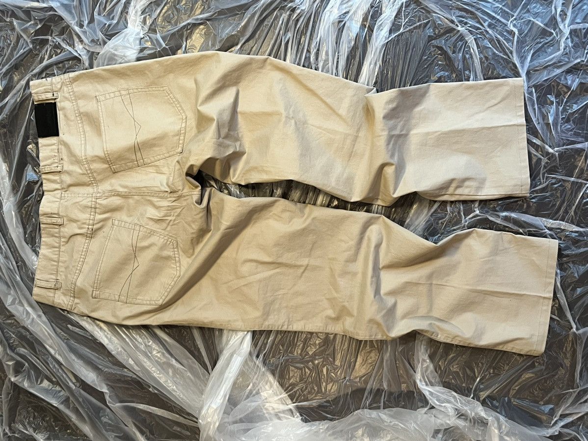 Japanese Brand S. Comberti Beige Straight-Leg Trousers Size US 36 / EU 52 - 2 Thumbnail