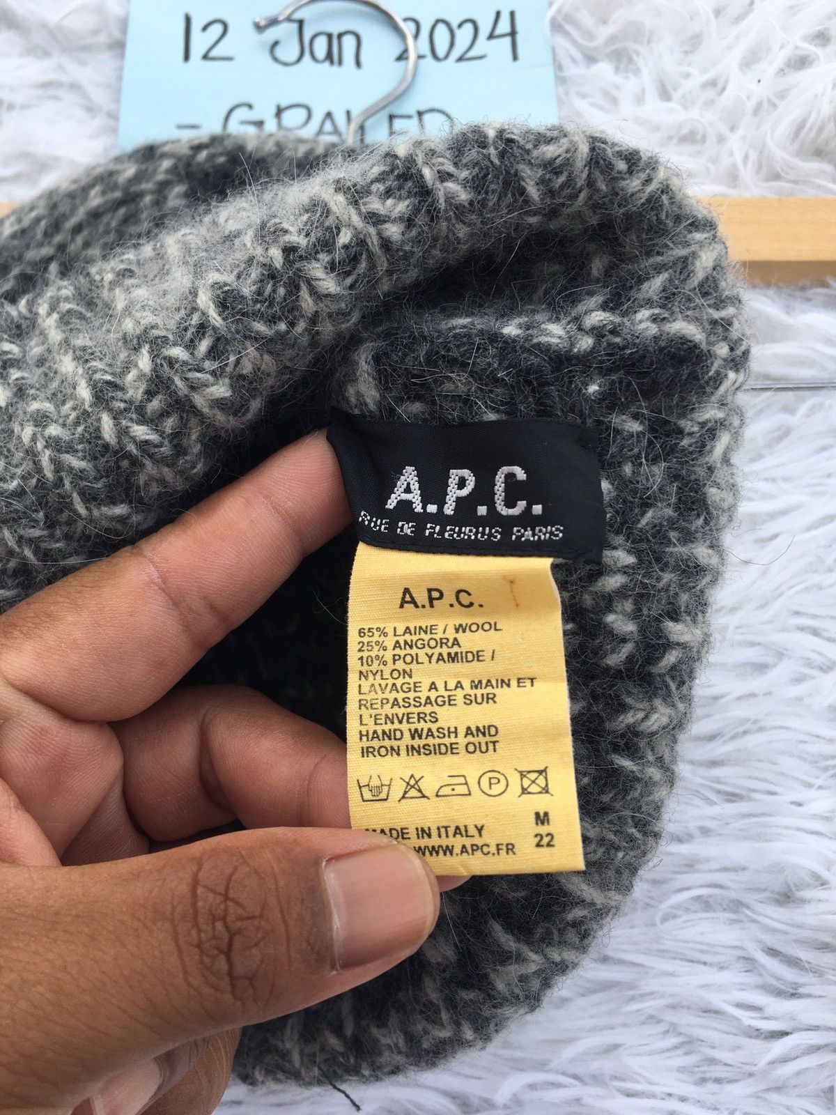 A.P.C. Rare Vintage A.P.C Snow Cap Size ONE SIZE - 7 Thumbnail