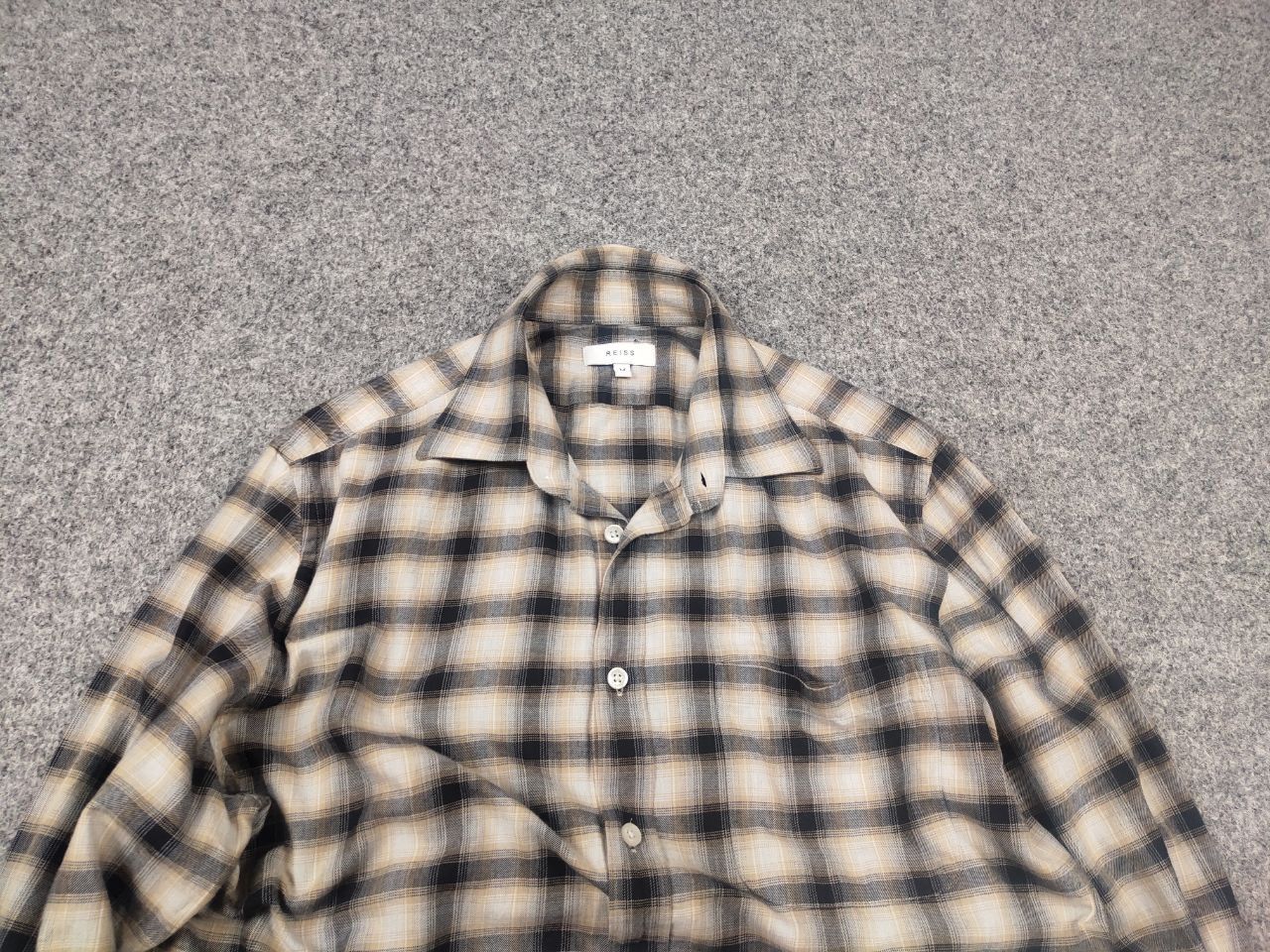 Reiss Reiss Plaid Check casual Button Shirt Long sleeve Flannel Size US M / EU 48-50 / 2 - 4 Thumbnail