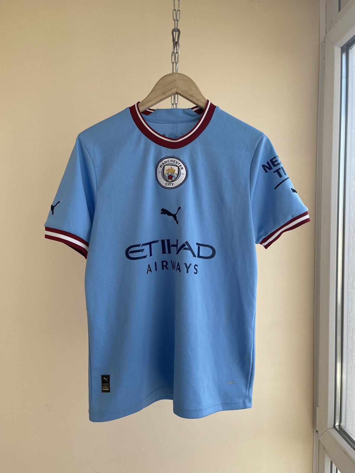 Puma Manchester City Home Football Jersey Puma 2022 2023 Size US S / EU 44-46 / 1 - 1 Thumbnail