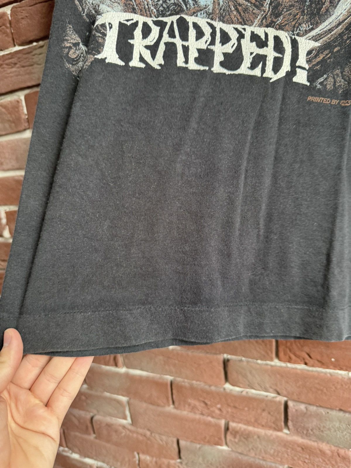 Band Tees Vintage 1992 RAGE Trapped Japan Tour Metal Band Tee Rare XL Size US XL / EU 56 / 4 - 8 Thumbnail
