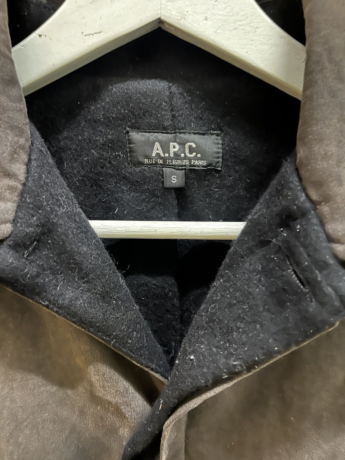 A.P.C. × Vintage Apc dark brown coat Size US S / EU 44-46 / 1 - 4 Thumbnail