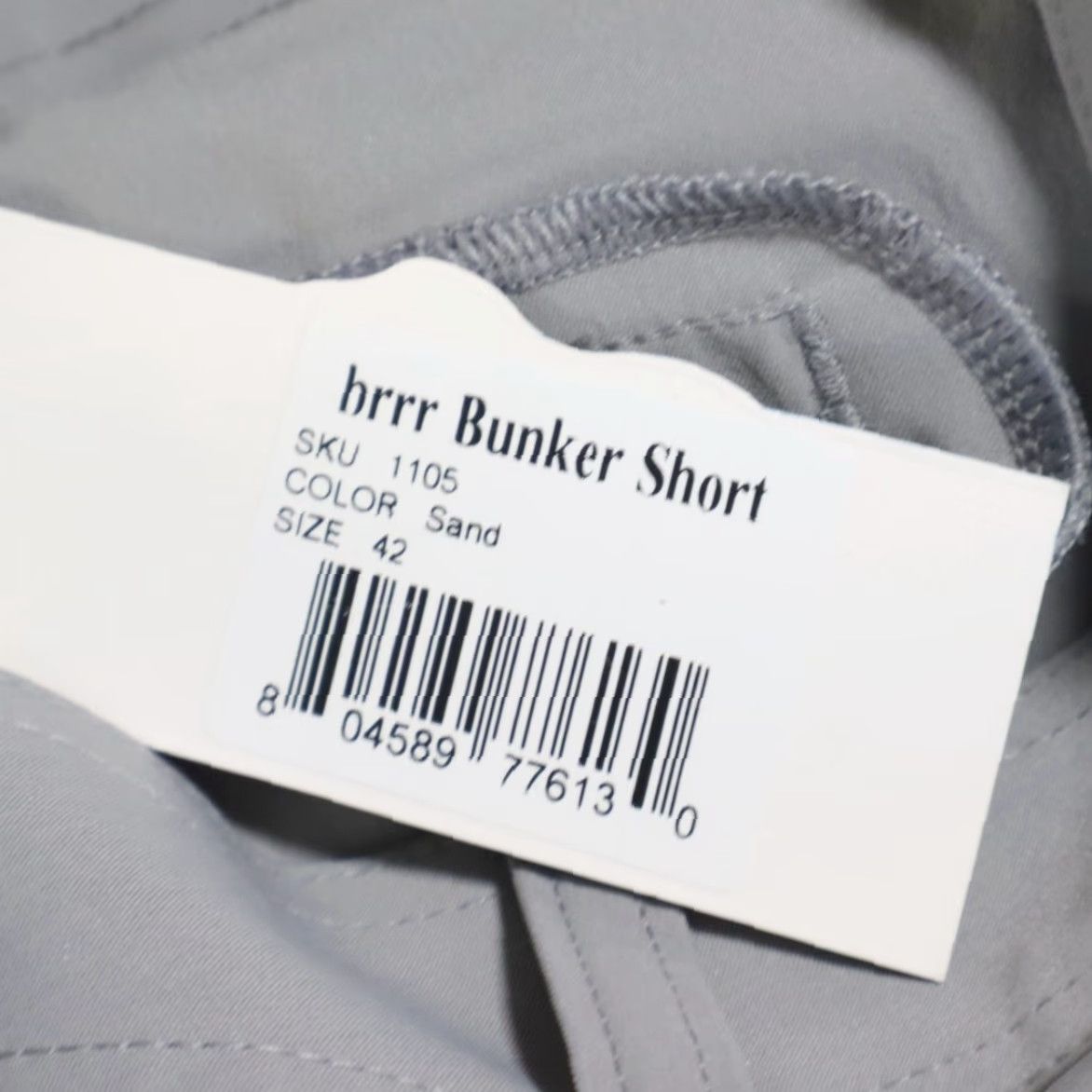 Vintage Genteal High Stretch Brrr Bunker Nylon Golf Shorts Sand Gray Men's 42 Size US 42 / EU 58 - 6 Thumbnail