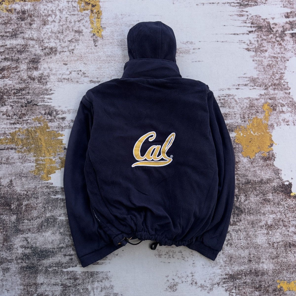 Japanese Brand RARE CAL BIG EMBROIDERY LOGO REVERSIBLE FLEECE JACKET Size US L / EU 52-54 / 3 - 1 Thumbnail