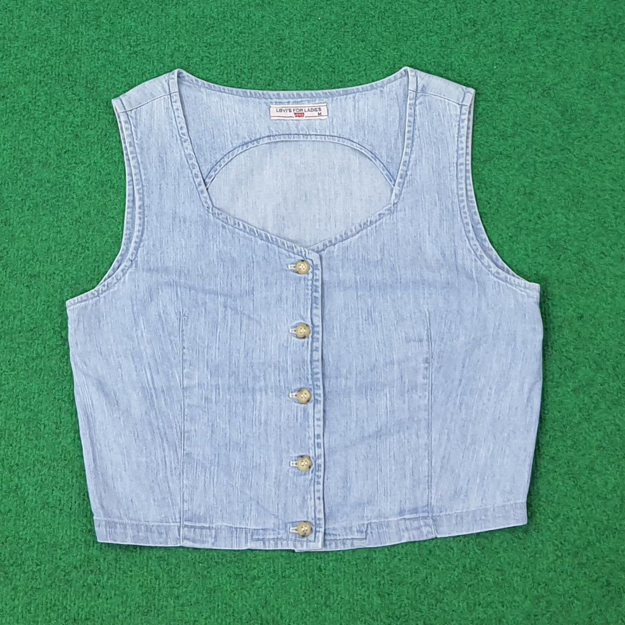 Levi's Vintage Levi's for Ladies Denim Style Vests C267N36 Size XS / US 0-2 / IT 36-38 - 1 Thumbnail