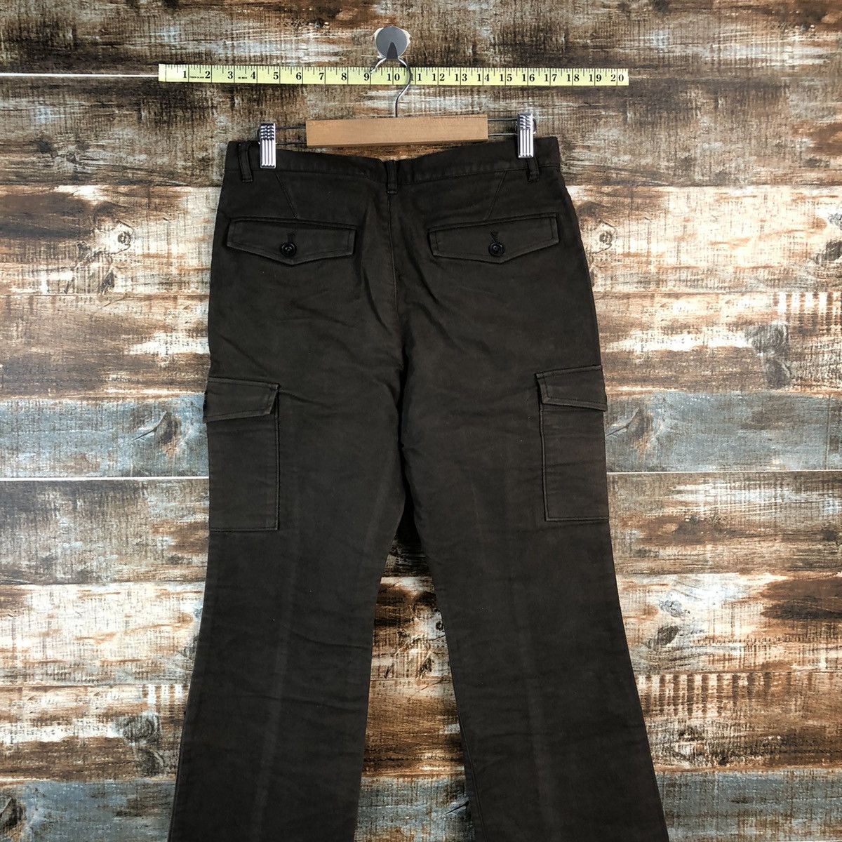 Japanese Brand Japanese Brand Brown Cargo Multipocket Pants #A2534 Size 27" / US 4 / IT 40 - 14 Thumbnail