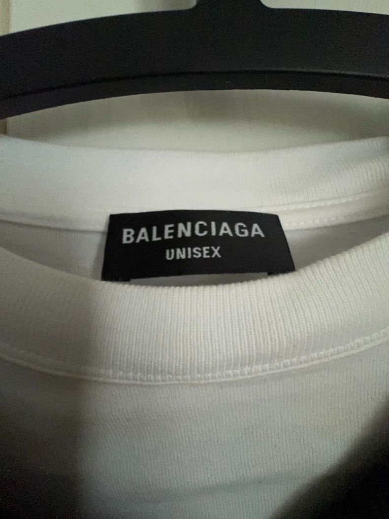 Balenciaga Balenciaga Black sweater and white T-shirt two-in-one V-ne Size US S / EU 44-46 / 1 - 3 Thumbnail