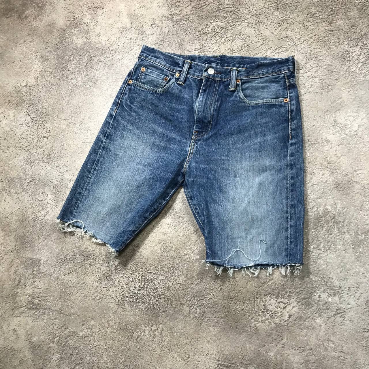 Vintage Vintage Levis Distressed Cutoff Shorts Y2K Grunge Cropped 30 Size US 30 / EU 46 - 3 Thumbnail