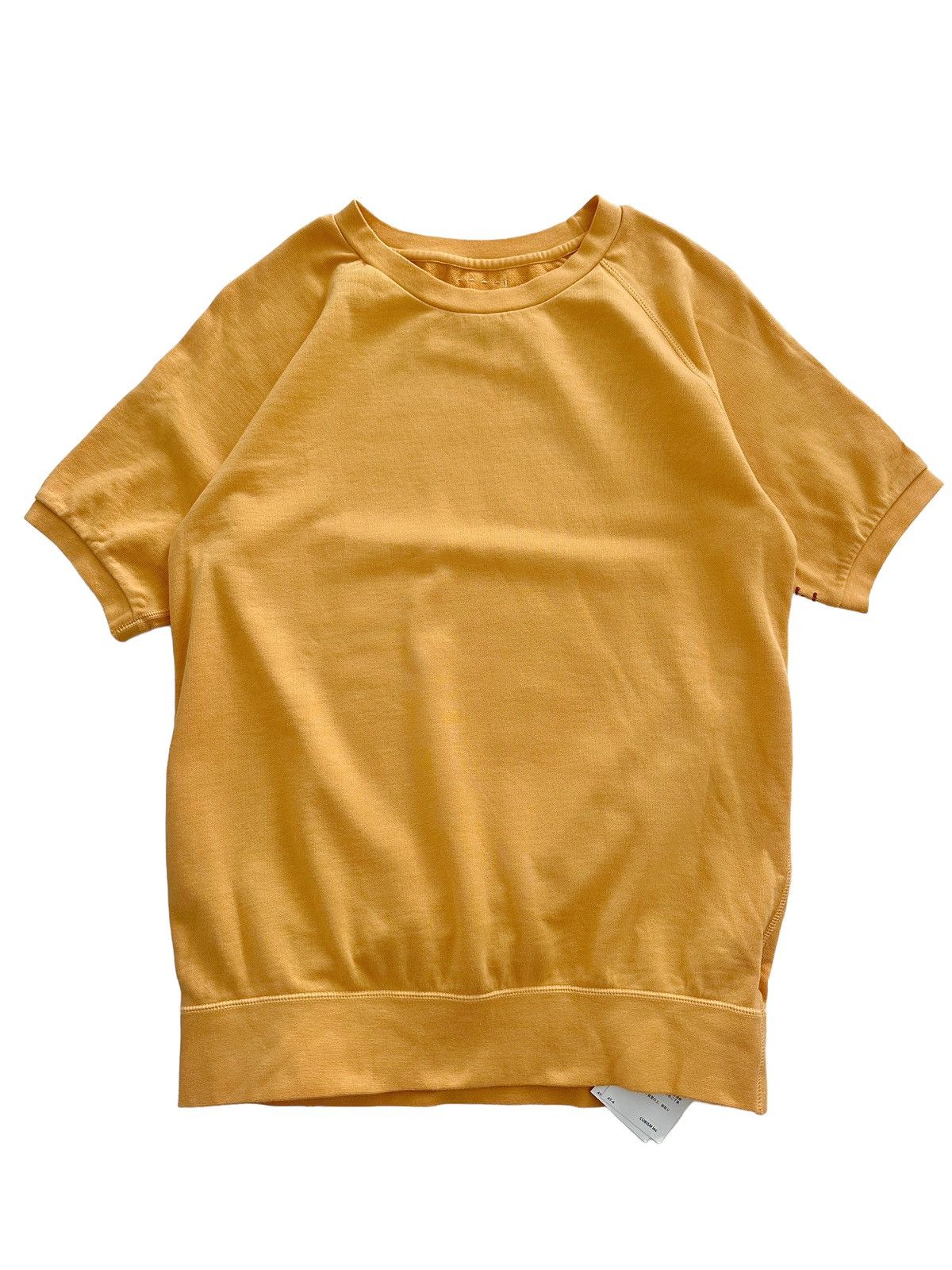 Sz1 Mustard Giza Veggie Dye Raglan