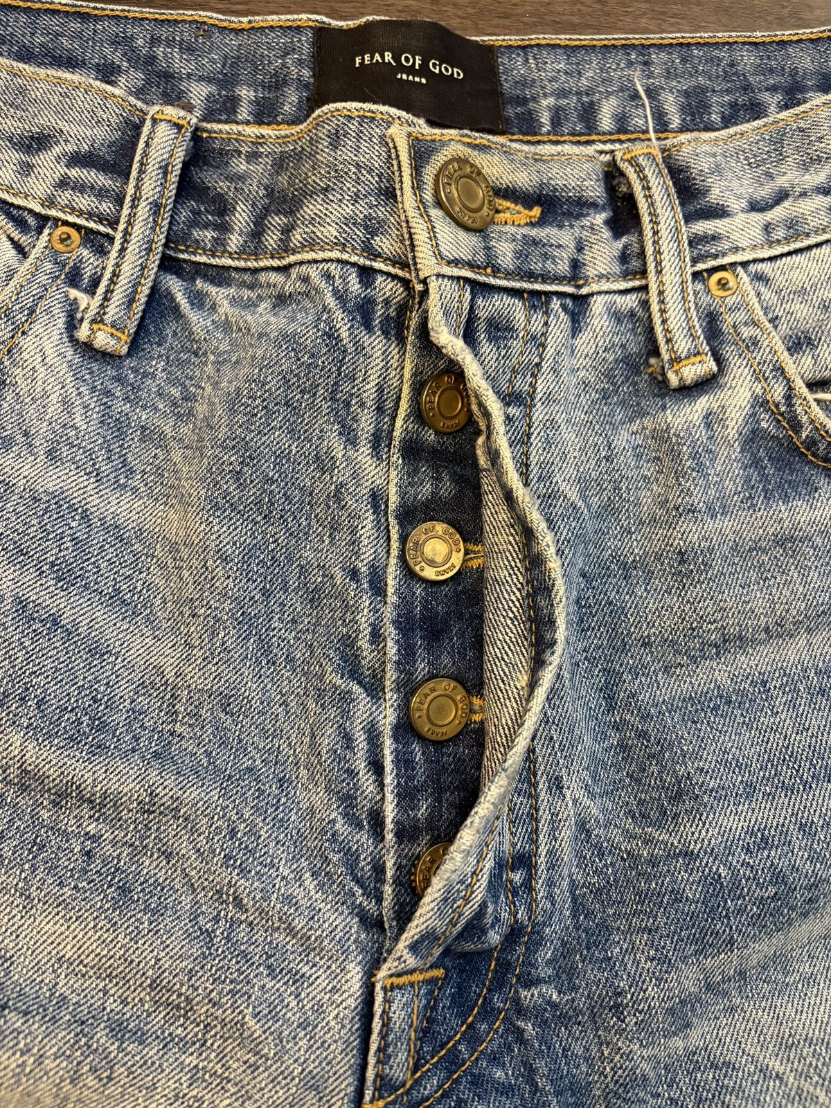 Fear of God 5th collection denim short Size US 31 - 5 Thumbnail
