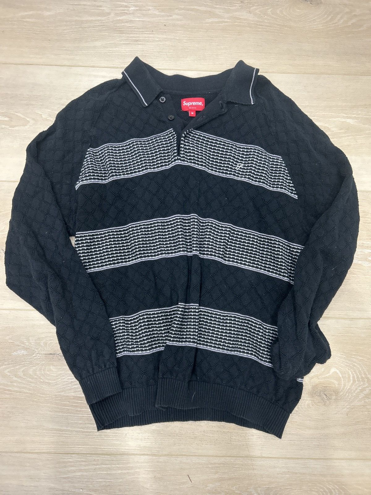 Supreme Supreme Polo Knit Crewneck Size US M / EU 48-50 / 2 - 1 Thumbnail