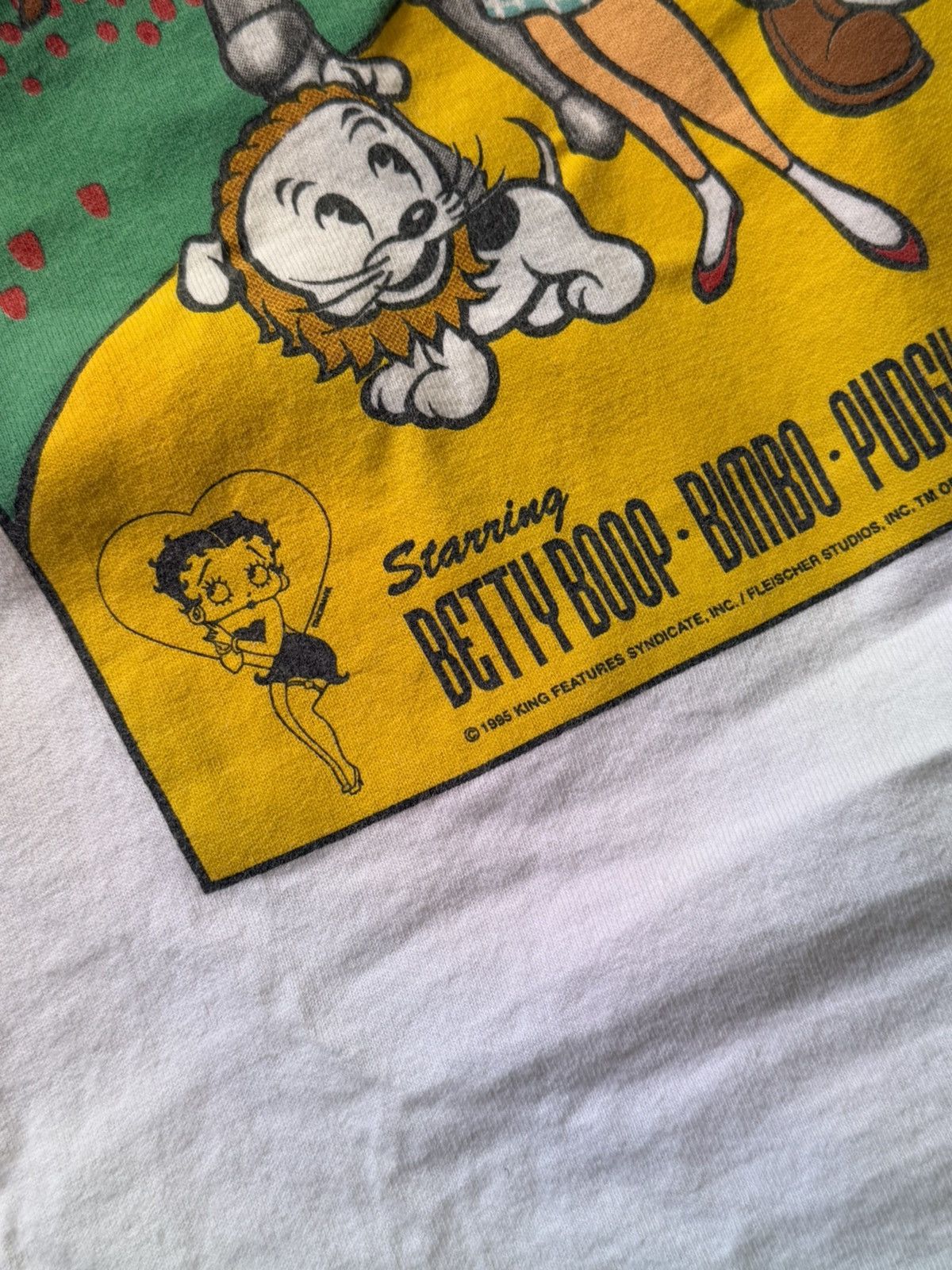 Vintage Vintage 1995 The Wizard Of Boop Betty Oz USA Single Stitch Size US XL / EU 56 / 4 - 3 Thumbnail