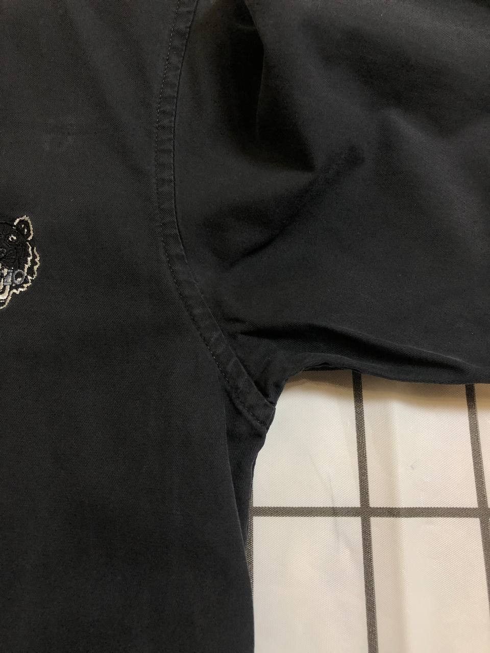 Kenzo Kenzo Paris Overshirt Size XS Black Logo Casual Fit Size US XS / EU 42 / 0 - 7 Thumbnail