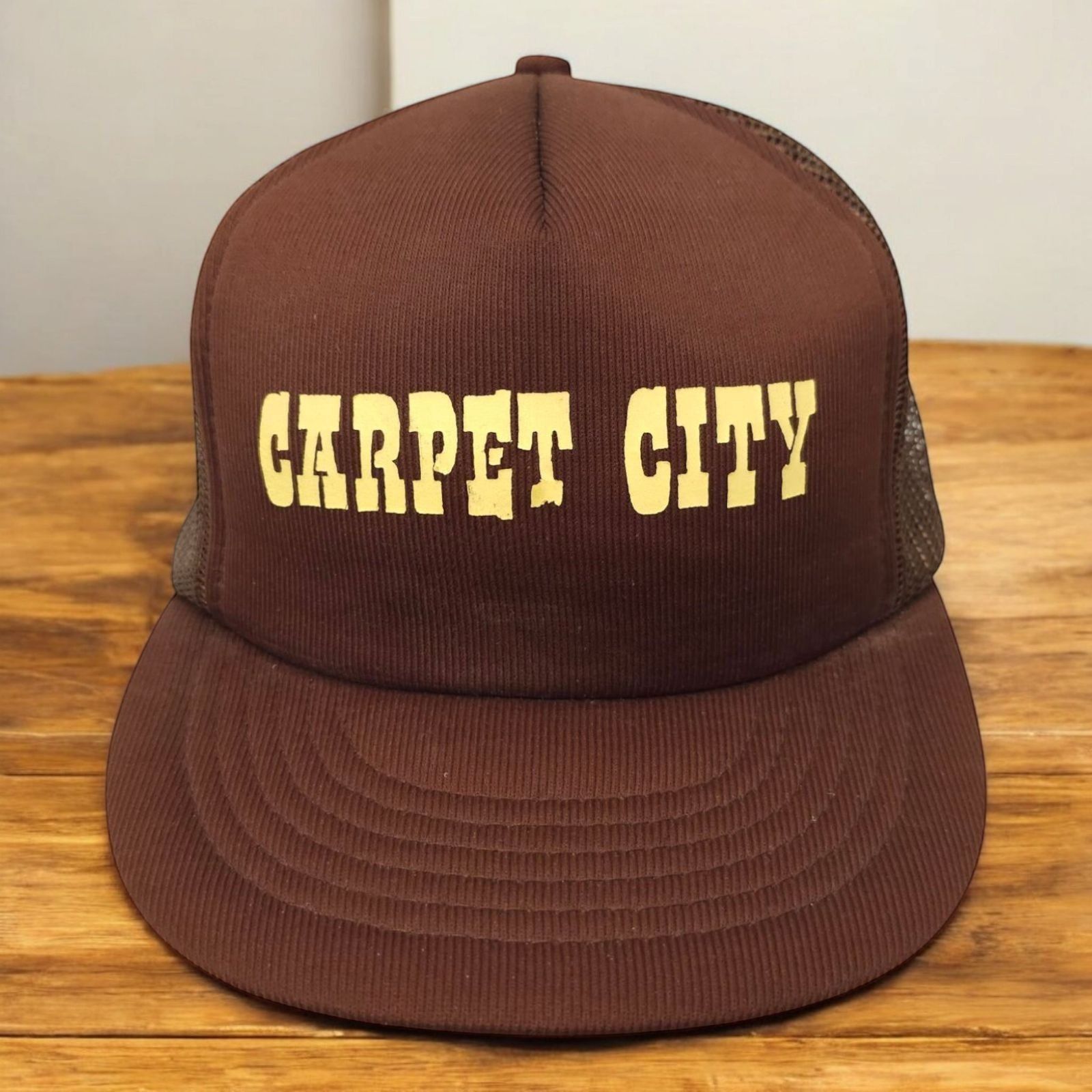 Other Carpet City Mesh Snapback Cap Vintage 90s Trucker Logo Hat Size ONE SIZE - 1 Thumbnail
