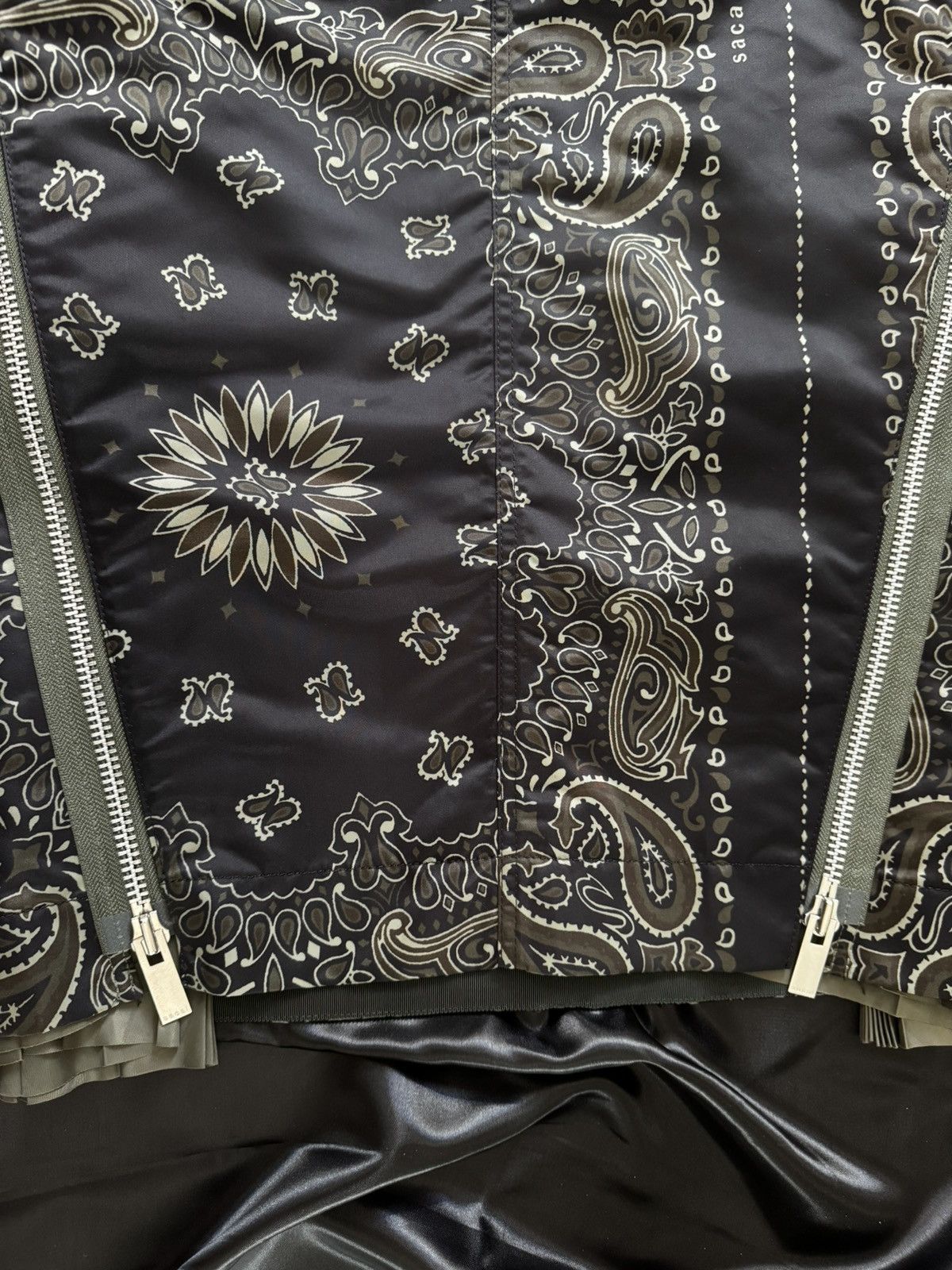 Sacai Sacai Pleated Skirt Size 34" / US 12 / IT 48 - 8 Thumbnail