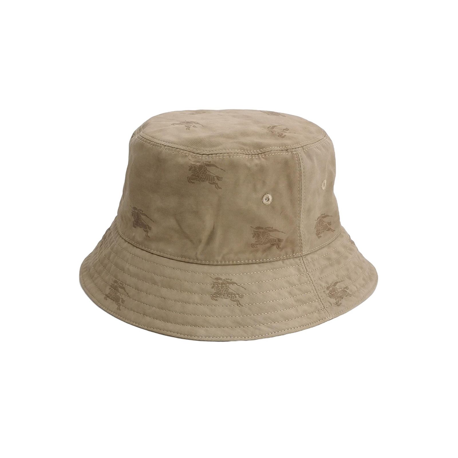 Burberry Burberry Equestrian Knight Pattern Bucket Hat Size M Size ONE SIZE - 1 Thumbnail