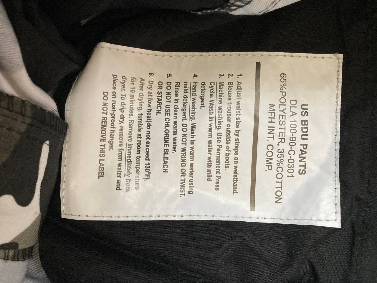 Other Camo Cargo Pants grey/white/black Size US 28 / EU 44 - 13 Thumbnail