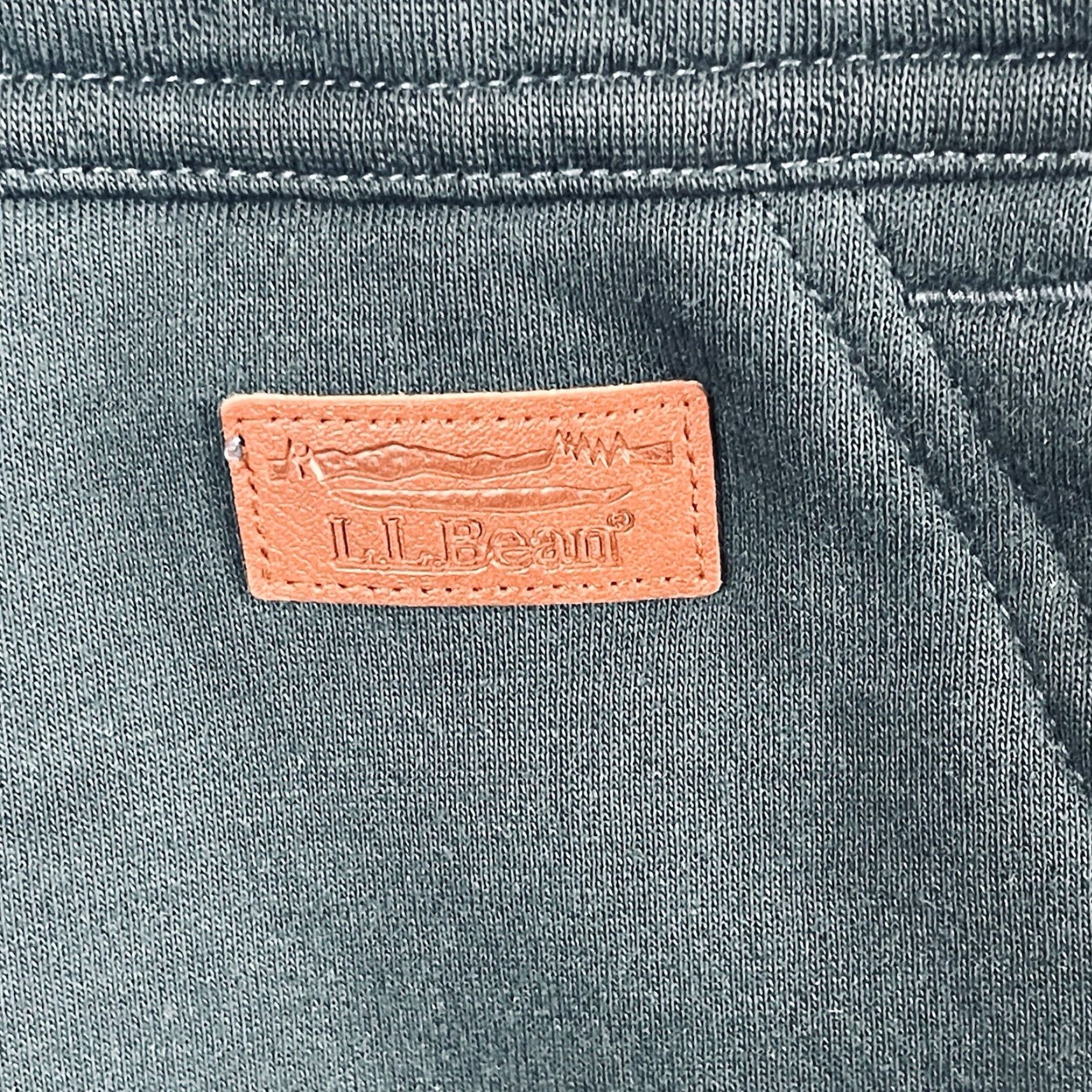 Vintage LL Bean Jacket Womens L Green Sherpa Lined Quilted Barn Chore Outdoor 515083 Zip Pocket Regular Womens Jacket Size L / US 10 / IT 46 - 4 Thumbnail