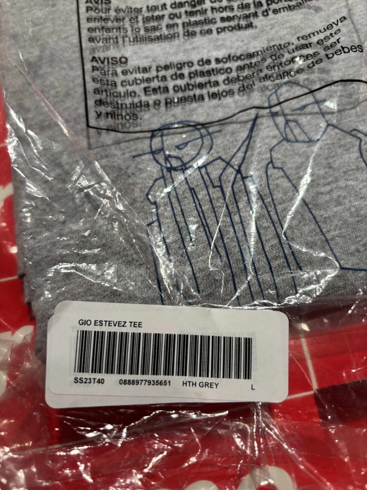 Supreme Supreme Three Kings x Gio Estevez Tee SS23 Large hth grey Size US L / EU 52-54 / 3 - 4 Thumbnail