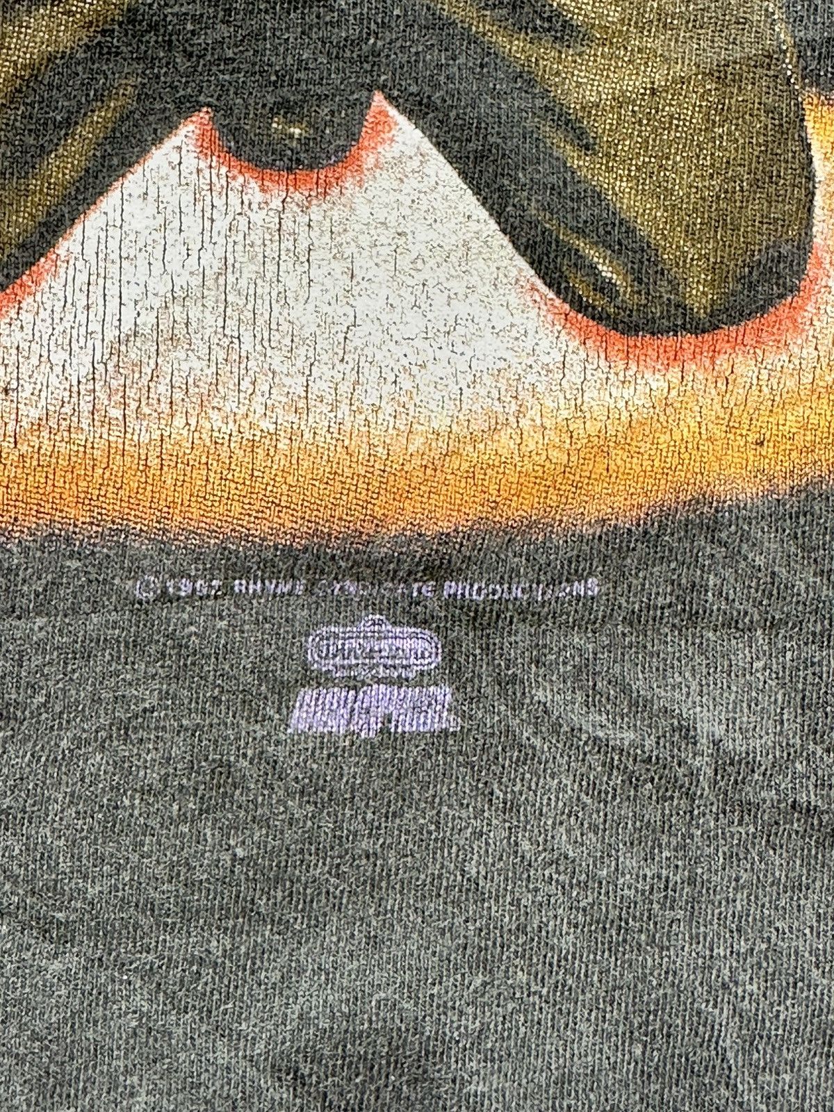 Rap Tees Vtg 90s Ice T Original Gansters rap tees Size US L / EU 52-54 / 3 - 4 Thumbnail