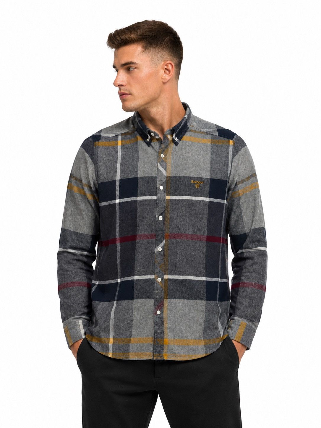 Barbour Barbour Beacon Checked Flannel Button Up Shirt Size S Casual Size US S / EU 44-46 / 1 - 1 Thumbnail