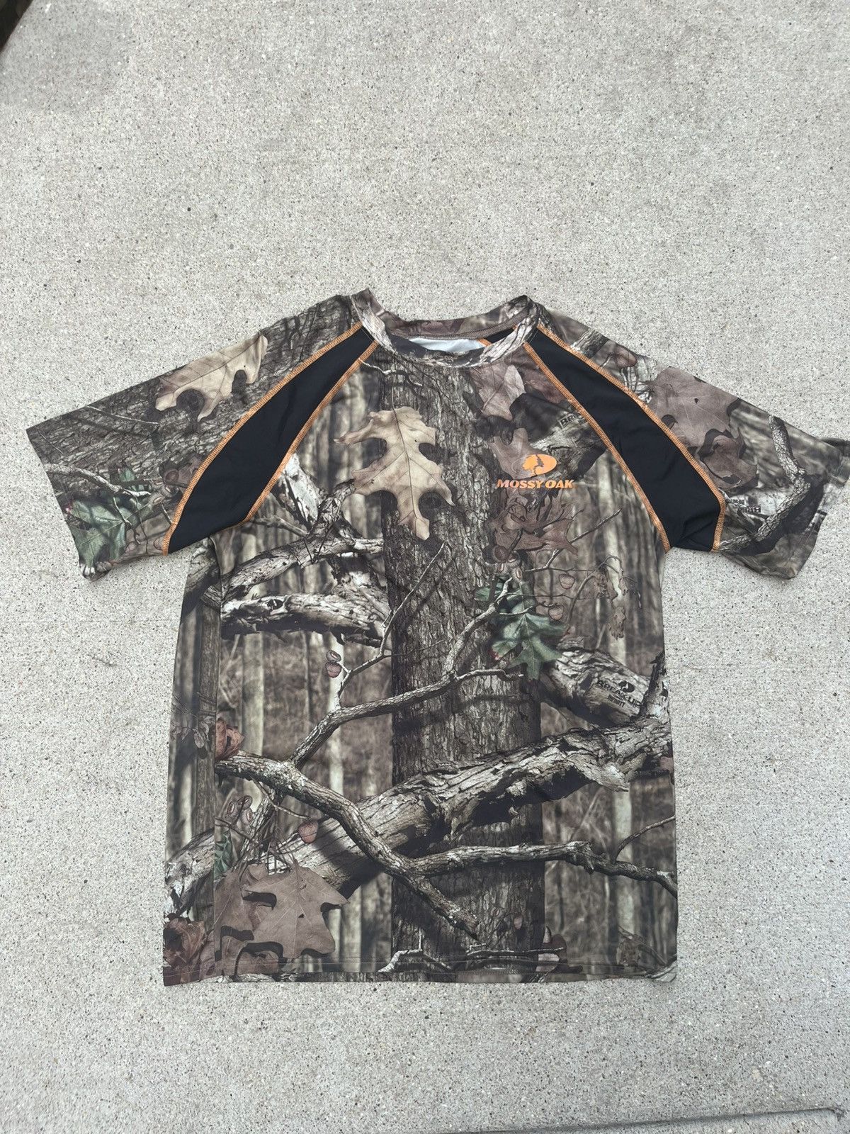 Mossy Oaks × Realtree Mossy Oak Jersey Tee Black / Orange Size US L / EU 52-54 / 3 - 1 Thumbnail
