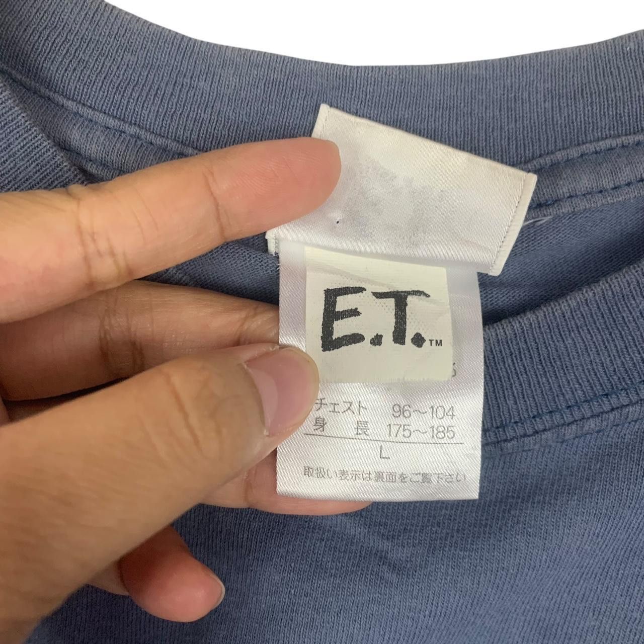 Vintage Vintage E.T EXTRA TERRESTRIAL Universal Studios Tee Shirt Size US L / EU 52-54 / 3 - 5 Thumbnail