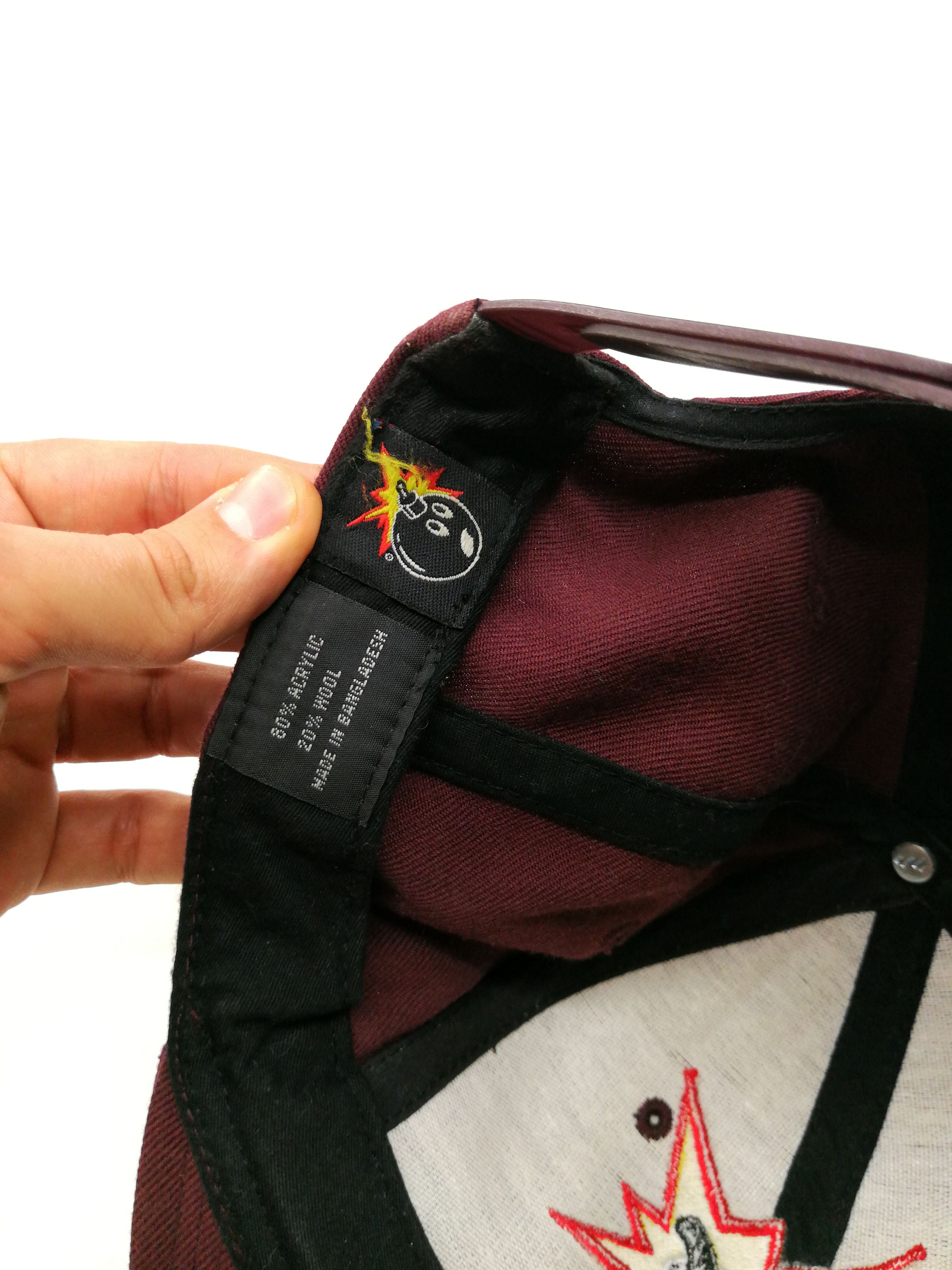 The Hundreds The Hundreds Trucker Hat Cap Snapback Burgundy Size ONE SIZE - 9 Thumbnail