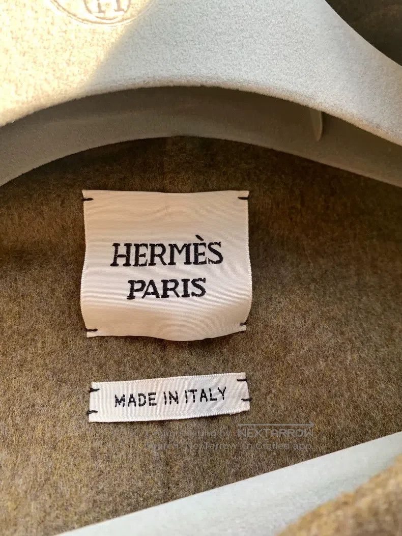 Hermes Hermes Solid Color Long Sleeve Big Coat Size M / US 6-8 / IT 42-44 - 2 Thumbnail