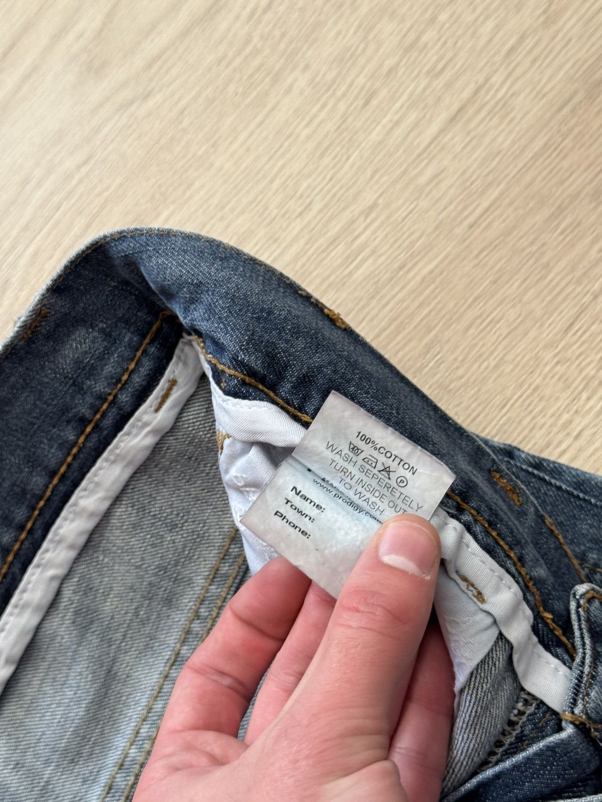 Japanese Brand Vintage 00’s Prodigy y2k Japanese Cago Jeans Baggy Pants Size US 30 / EU 46 - 10 Thumbnail